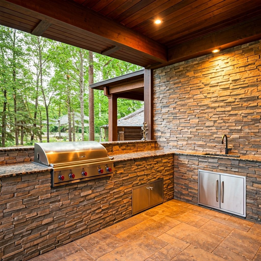 Outdoor kitchen